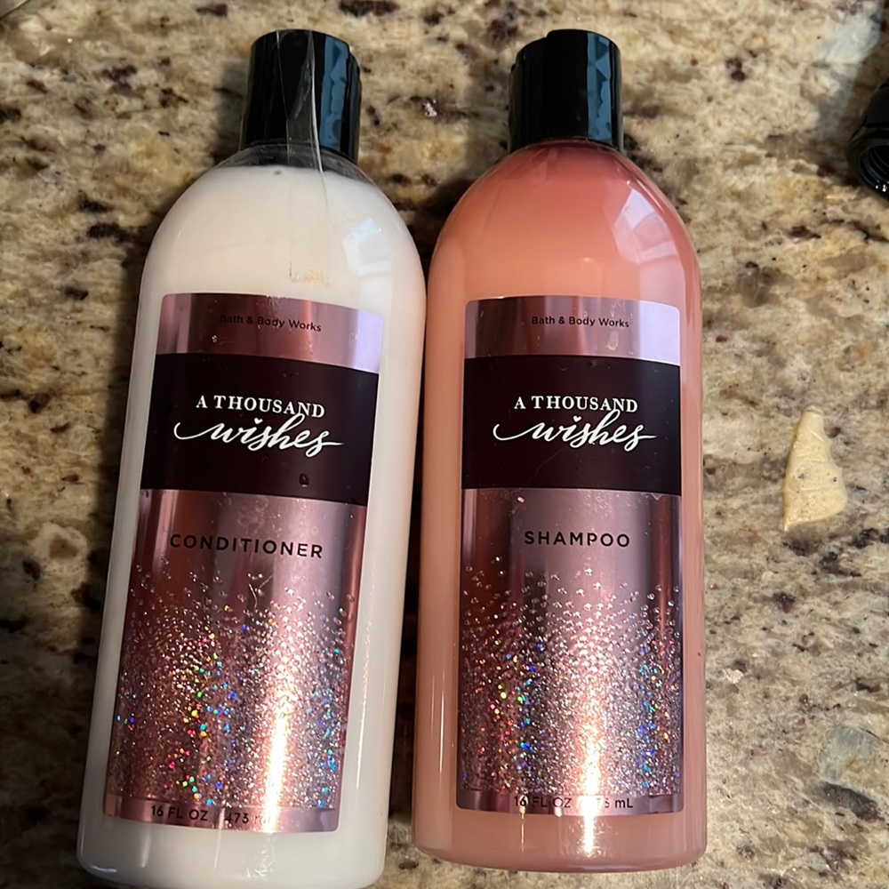 Bath and body works shampoo and conditioner